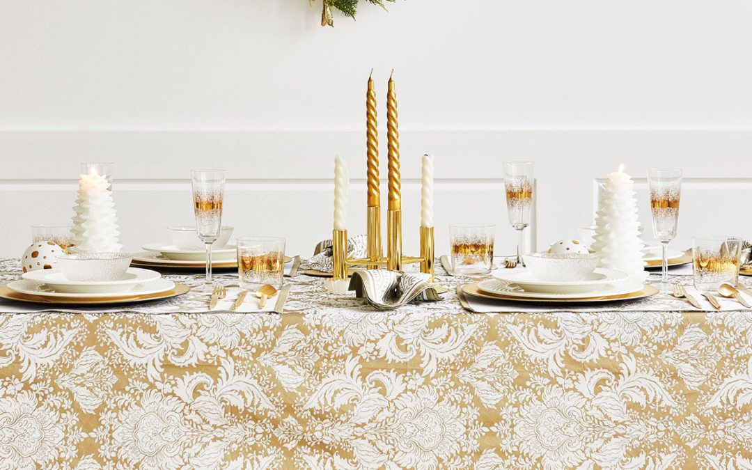 Manteles para la Mesa de Navidad Ideales para estas Fiestas