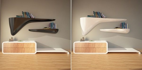 Estantes en Forma de Nube by Rosaria Colonna