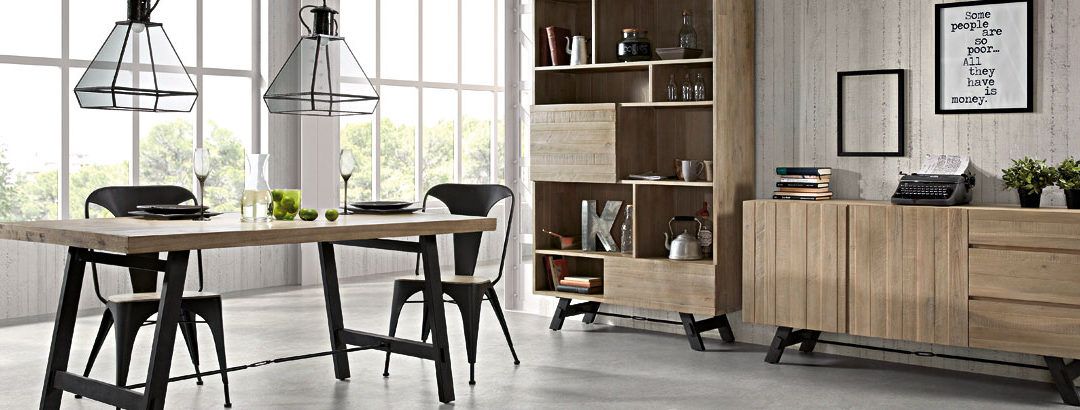 Mesas de Comedor de Estilo Industrial para Viviendas con Carácter Urbano