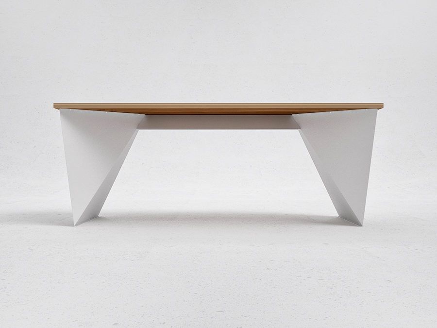 Mesa de Diseño Moderno con Aires Futuristas