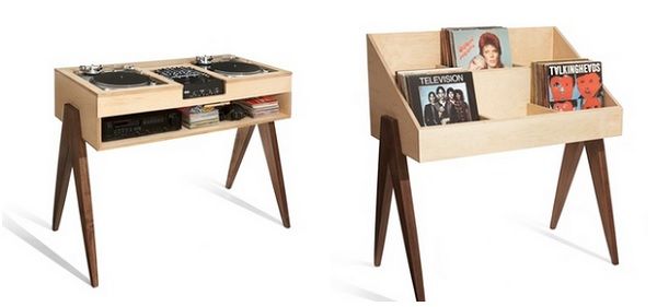 Espacios con Esencia Vintage: Mueble para Vinilos - Uxban