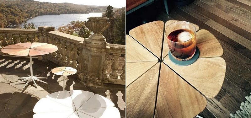 Una Mesa Outdoor Inspirada en la Flor Queen Anne’s Lace