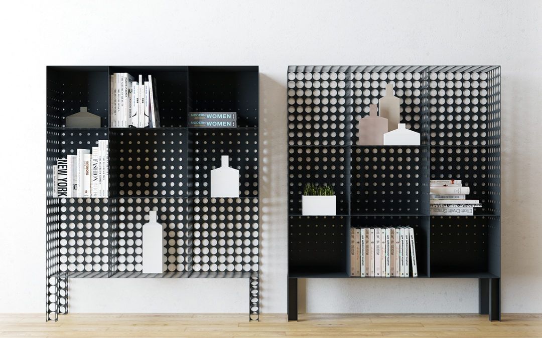 Muebles de Estilo Industrial con Color para tu Hogar