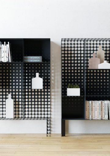 Muebles de Estilo Industrial con Color para tu Hogar