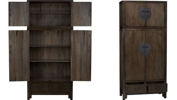 Un Mueble Chino con un Toque Rústico