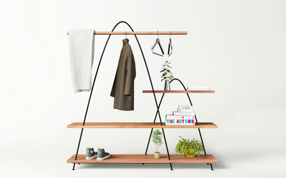 Un Perchero Fantástico en Formato Burro Ideal para Recibidores