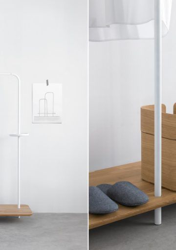 Un Perchero Estilo Burro para Mantener el Orden en tu Dormitorio