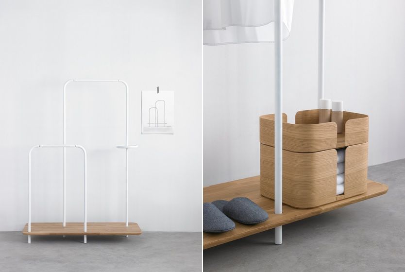 Un Perchero Estilo Burro para Mantener el Orden en tu Dormitorio