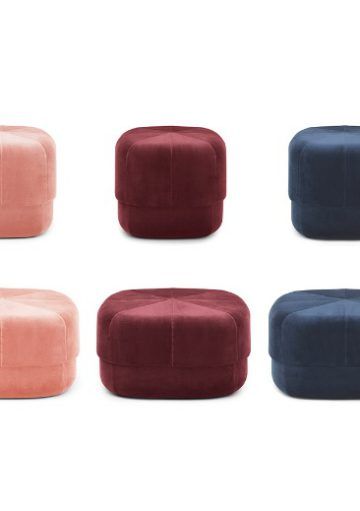 Explosión de Color con Estos Poufs de Diseño Nórdico