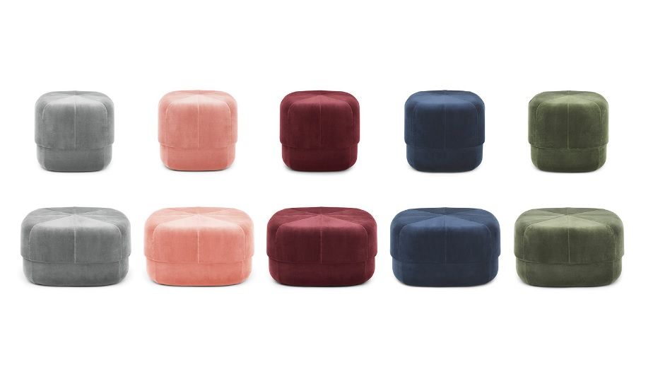 Explosión de Color con Estos Poufs de Diseño Nórdico