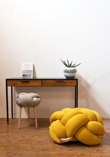 Pouf en Forma de Nudo