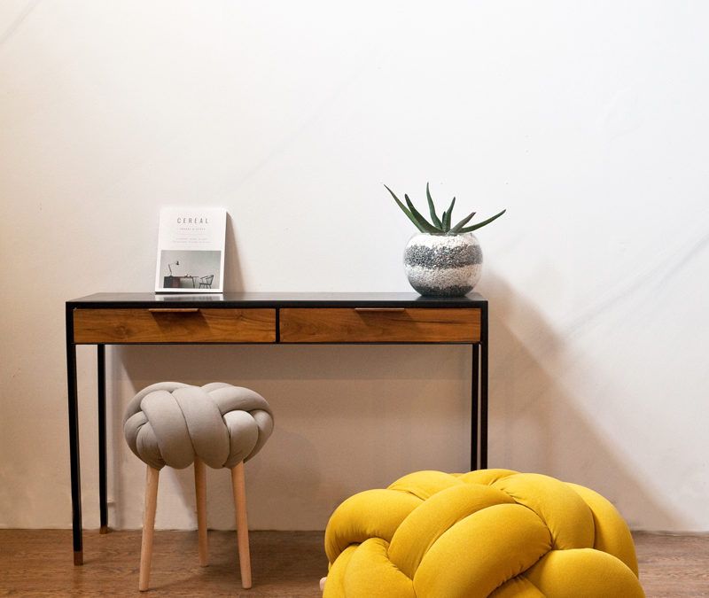 Pouf en Forma de Nudo