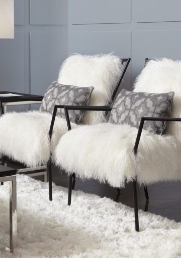 Sillas Revestidas en Lana al Más Puro Estilo Escandinavo