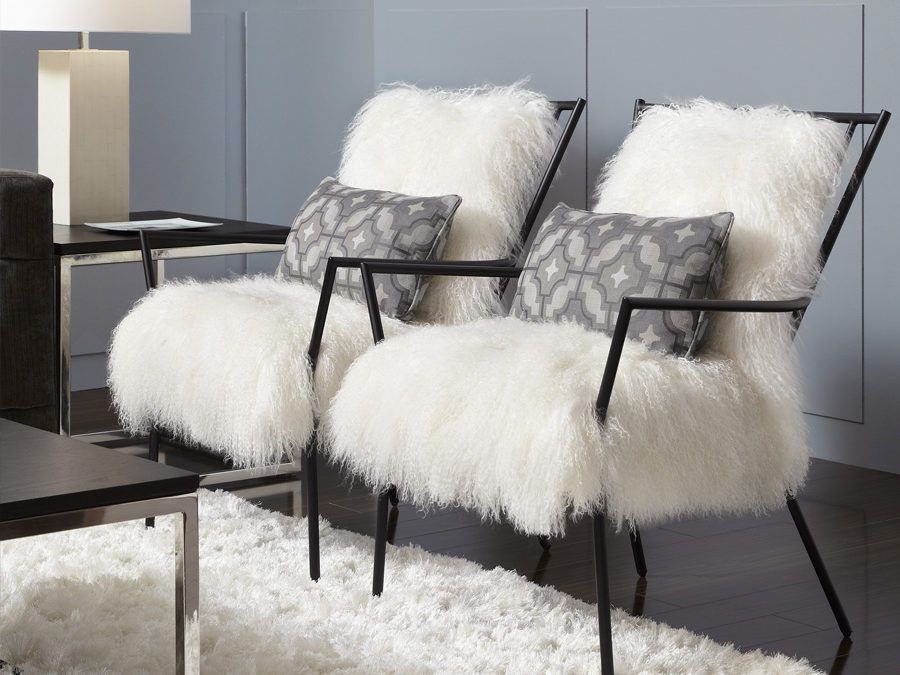 Sillas Revestidas en Lana al Más Puro Estilo Escandinavo