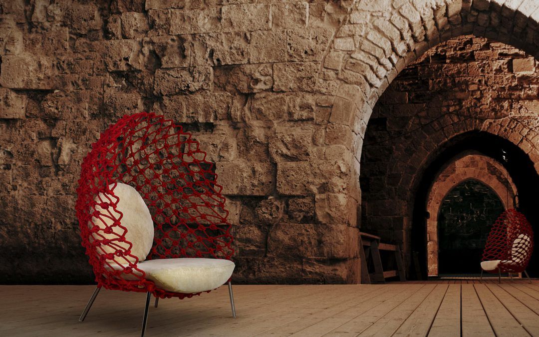 Un Sillón con Capota de Red, el Mueble Más Sorprendente del Hogar