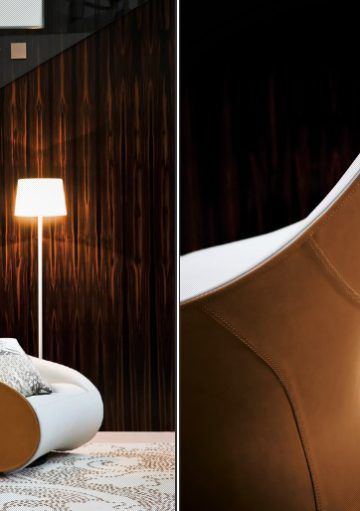 Relájate con Clase con Este Fantástico Sillón y Pouf