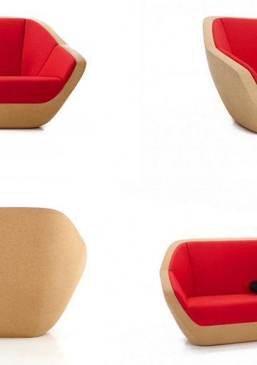 Kiss, el Sofá Más Creativo en Forma de Labio Rojo