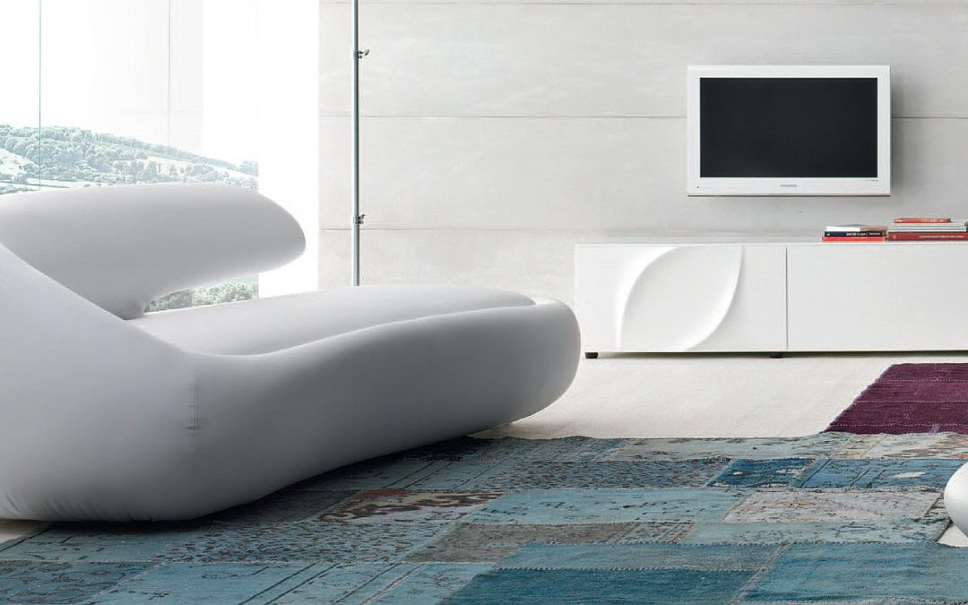 Sofá de Diseño Futurista para Espacios Sofisticados