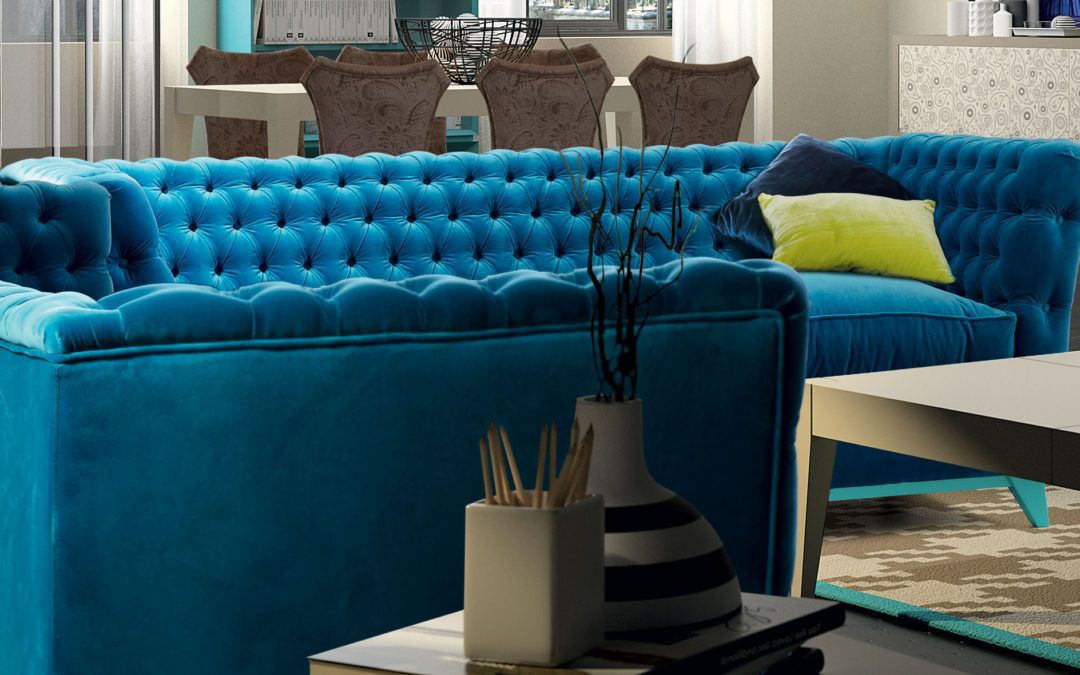 Sofás a Todo Color para Crear Espacios con Personalidad