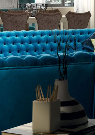 Sofás a Todo Color para Crear Espacios con Personalidad