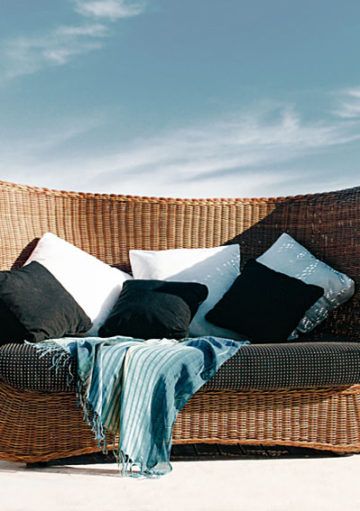 Crea un Estilo Chill con Mobiliario de Ratán para el Jardín