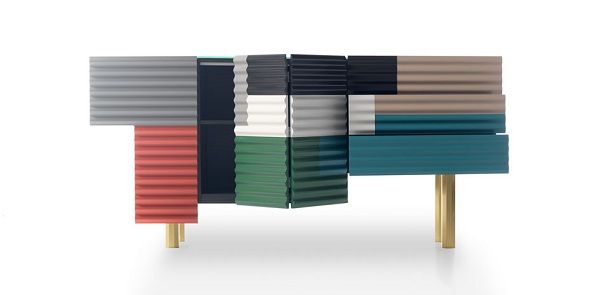 Un Taquillón Diseñado con Materiales Reciclados