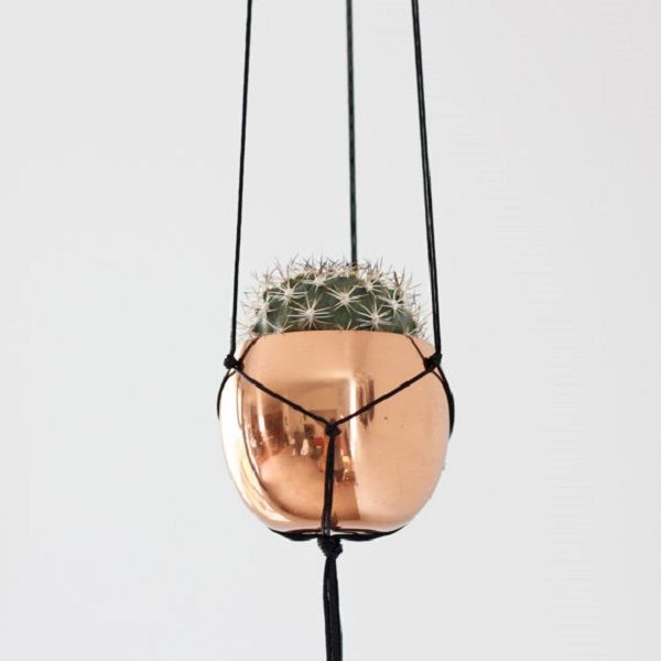 Tiesto colgante para el interior de la casa
