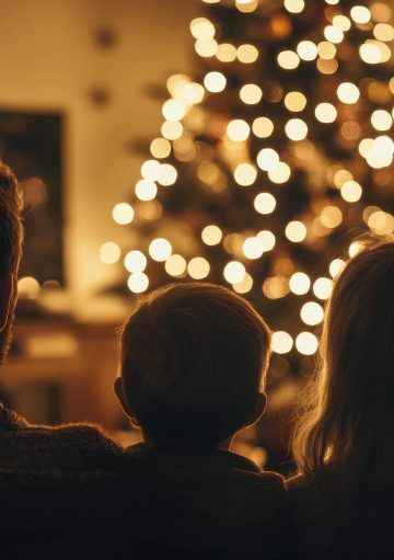 Una tarde familiar y navideña en casa